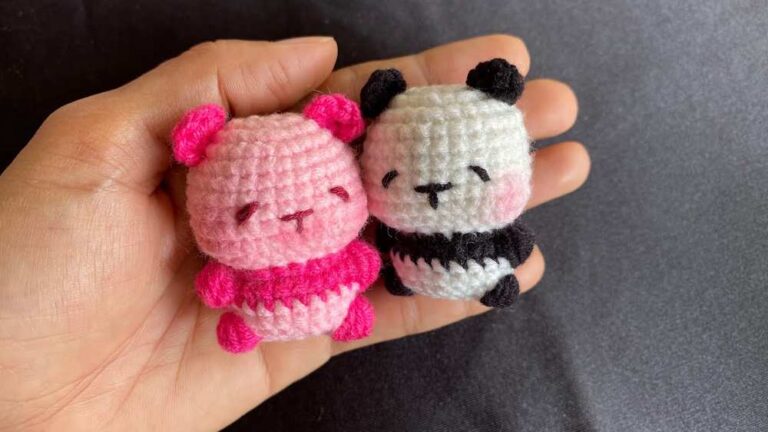 6 Free Crochet Miniature Amigurumi Patterns