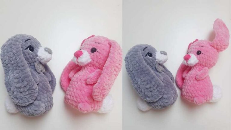 6 Free Crochet Unique Bunny Plushie Patterns