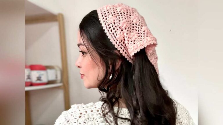 5 Free Crochet Lacy Bandana Patterns for Summer