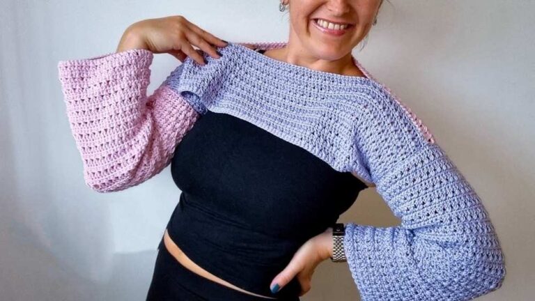 6 Free Crochet Shrug Top Patterns for Summer