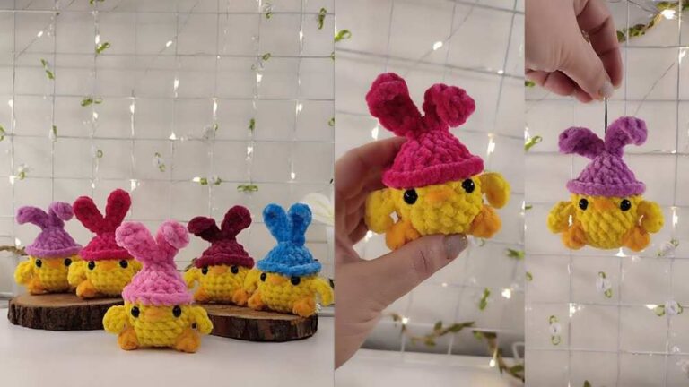 5 Free Crochet Plush Bag Charm & Keychain Patterns
