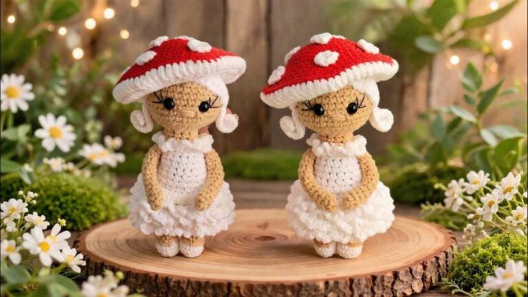 5 Free Crochet Spring Plushies Patterns for Kids