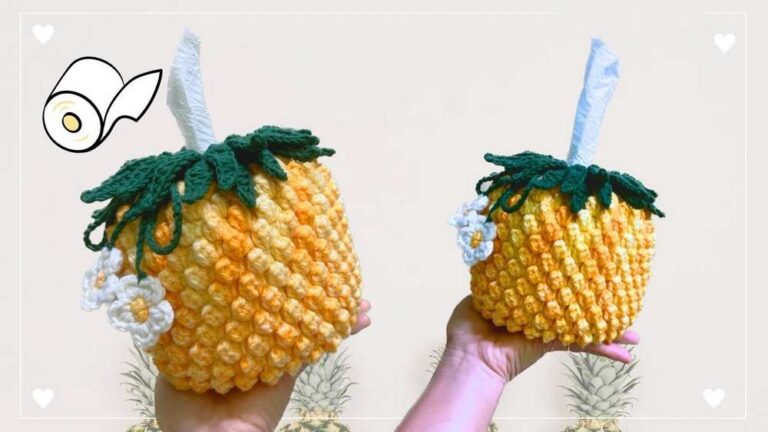 5 Free Crochet Pineapple Pouch & Amigurumi Patterns