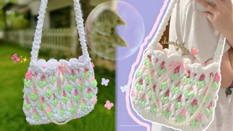 5 Free Crochet Trendiest Themed Bag Patterns for Summer