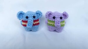 How to Crochet Mini Colorful Amigurumi Gift with Patterns