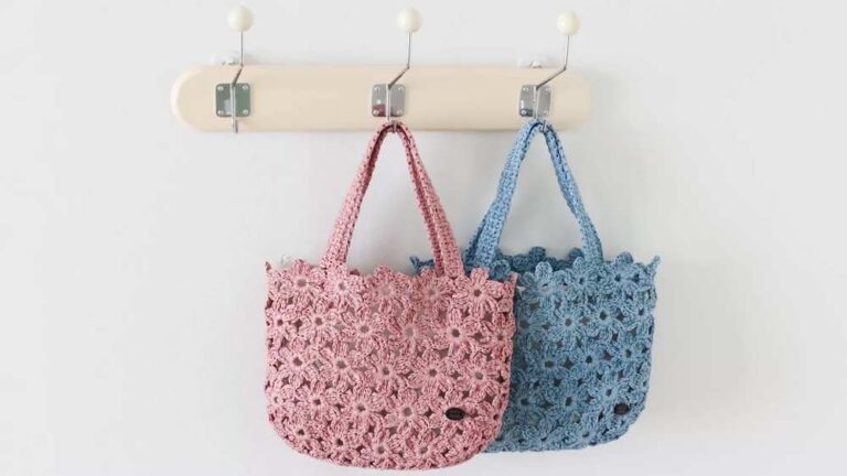 Crochet Flower Bag Pattern For Summer Outgoings