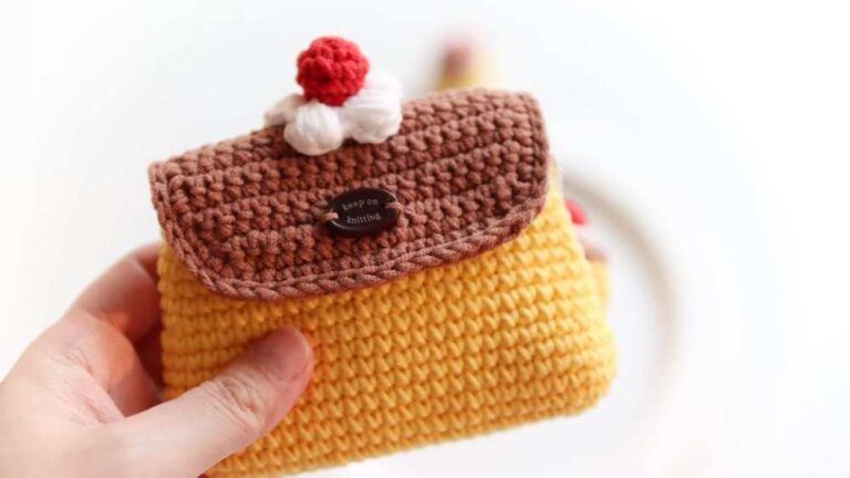 Crochet Simple Pudding Bag Pattern For Beginners