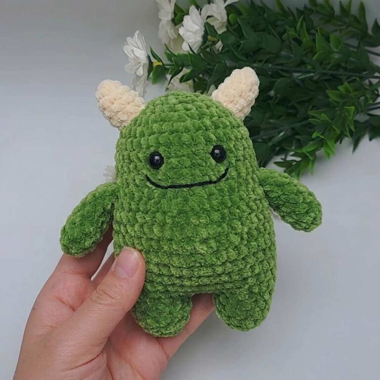 Let’s Crochet Cutest Monster Plushie For Little Ones