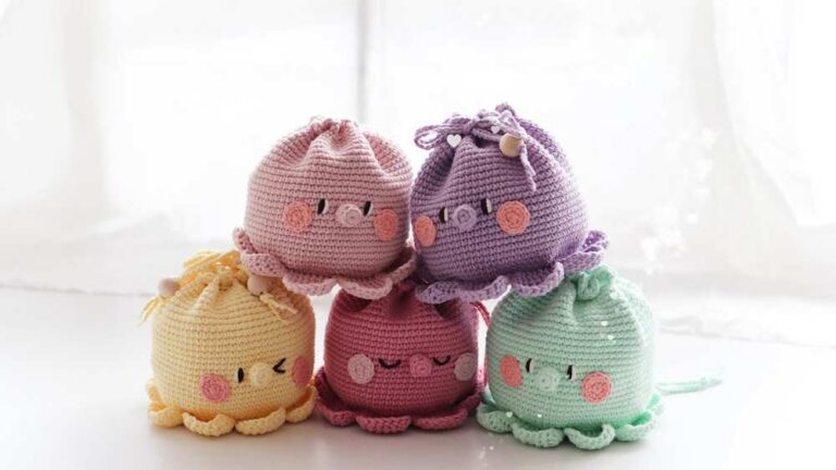 Free Crochet Octopus Bag Pattern For Summer