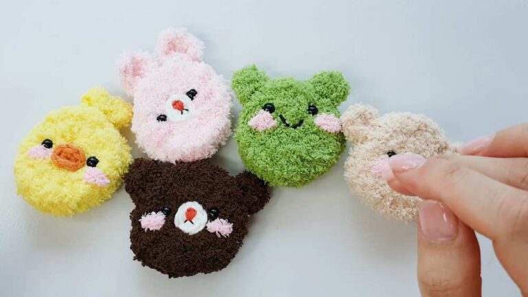 Crochet Animal Jibbitz & Accessories Pattern