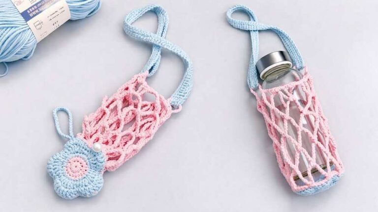 5 Free Crochet Themed Bottle Holder Patterns
