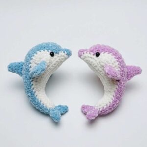 Crochet Dolphin Amigurumi Plushie Pattern
