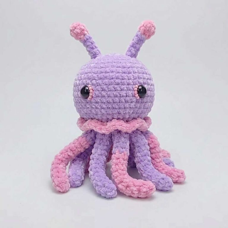 Crochet Octopus Plushie Pattern For Summer