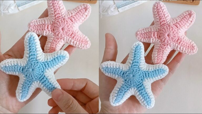 Crochet Lucky Star Starfish Amigurumi Pattern