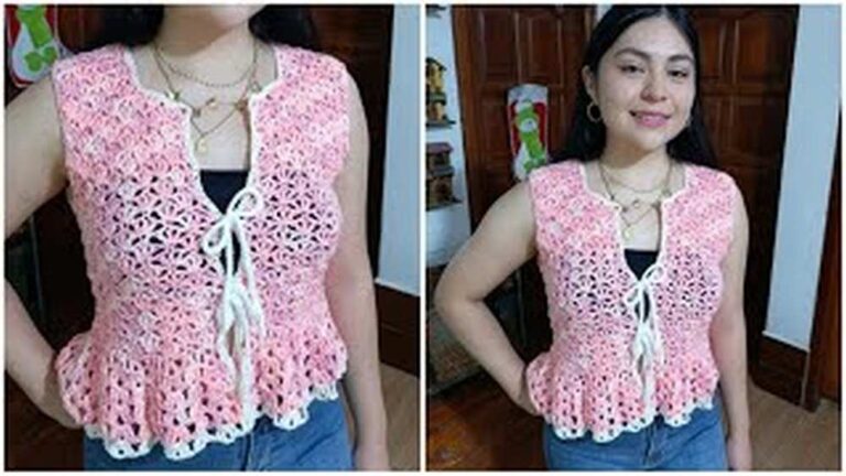 5 Free Crochet Beautiful Summer Top Patterns