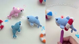 Chubby Cheeks: Crochet Mini Dolphin in Swim Ring Amigurumi Tutorial