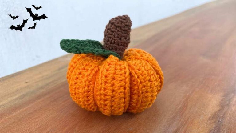 How to Crochet UNIQUE Ribbed Pumpkin Pattern For Fall & Halloween