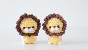 How to Crochet A No-Sew Baby Lion Plushie for Kids