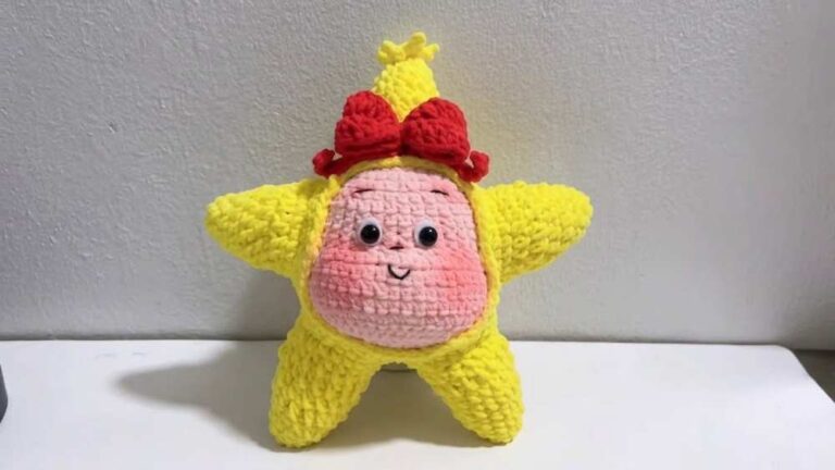 How to Crochet Star Twinkle Flying Doll Plushie