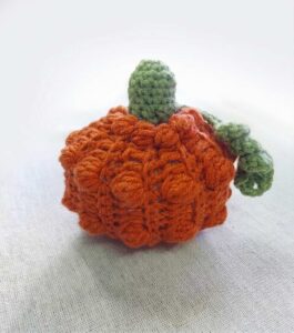 Featuring: Crochet A Lumpy Bobble Stitch Mini Pumpkin Amigurumi Decoration