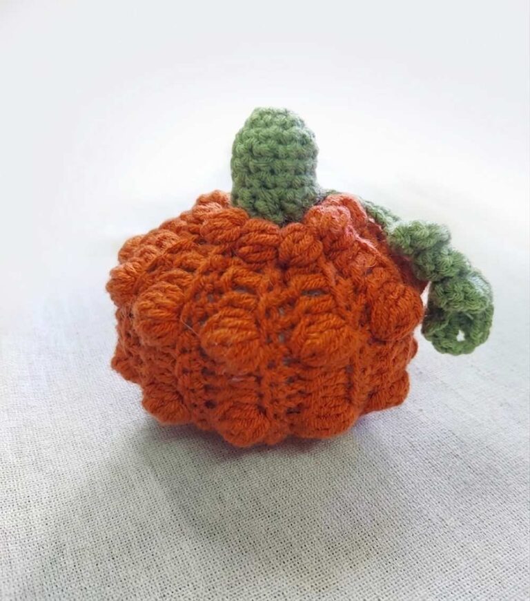 Featuring: Crochet A Lumpy Bobble Stitch Mini Pumpkin Amigurumi Decoration