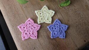 How to Crochet A Lacy Star Using Worsted Yarn